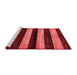 Modern Red Washable Rugs