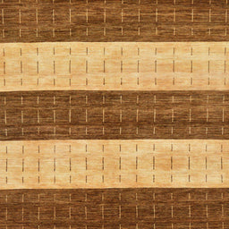 Square Abstract Orange Modern Rug, abs42