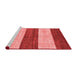 Modern Red Washable Rugs