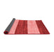 Abstract Red Modern Area Rugs