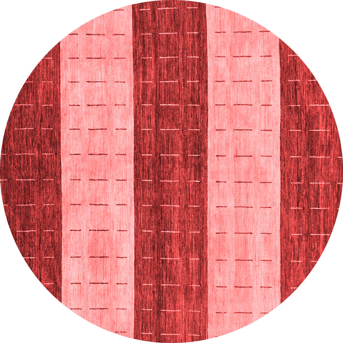 Machine Washable Abstract Red Modern Rug, wshabs42red