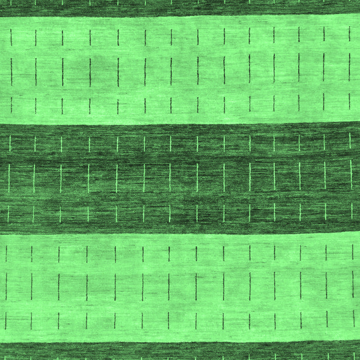 Abstract Emerald Green Modern Rug, abs42emgrn