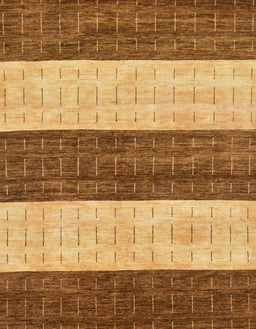 Abstract Orange Modern Rug, abs42