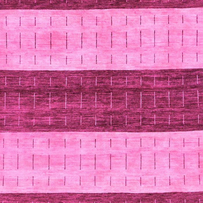 Machine Washable Abstract Pink Modern Rug, wshabs42pnk
