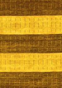 Abstract Yellow Modern Rug, abs42yw