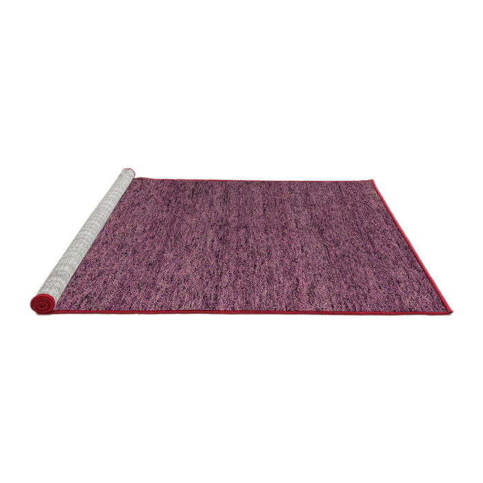 Sideview of Machine Washable Abstract Purple Pink Rug, wshabs4300