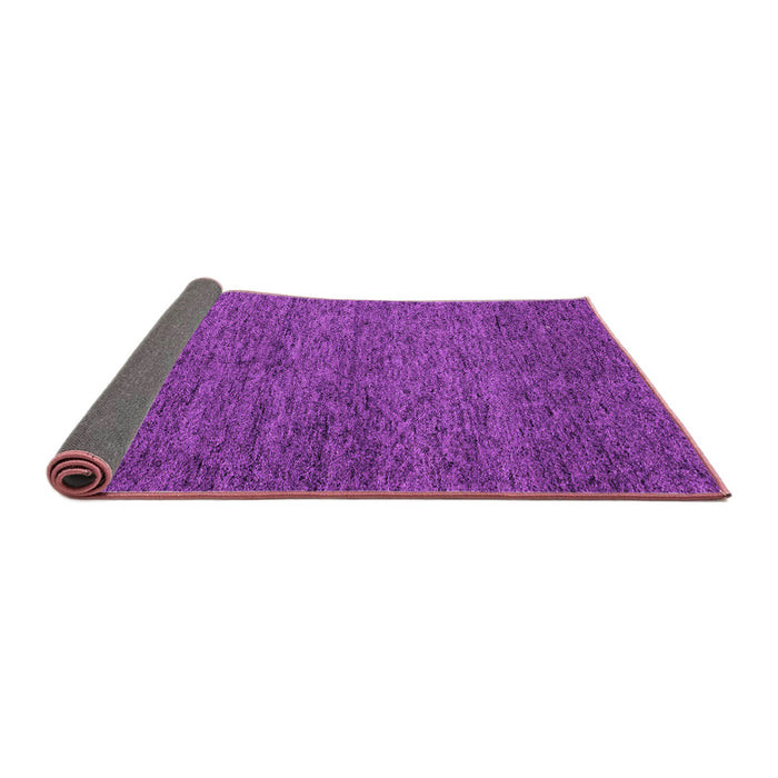 Sideview of Abstract Purple Modern Rug, abs4300pur
