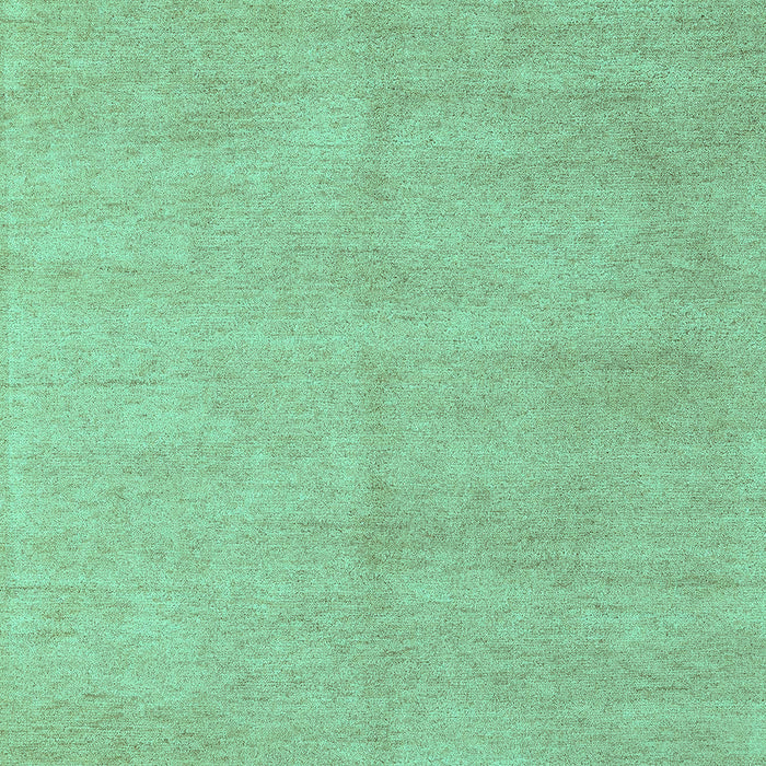 Machine Washable Solid Turquoise Modern Area Rugs, wshabs4301turq