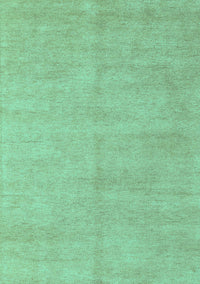 Solid Turquoise Modern Rug, abs4301turq