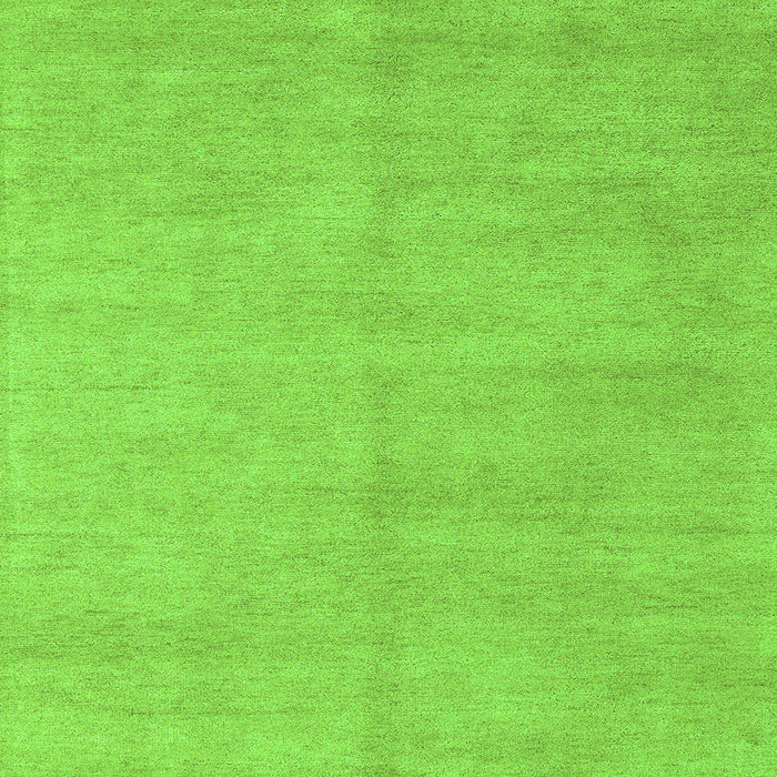 Square Solid Green Modern Rug, abs4301grn