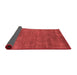 Abstract Red Modern Area Rugs