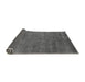 Sideview of Abstract Gray Modern Rug, abs4302gry