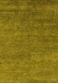 Abstract Yellow Modern Rug, abs4302yw