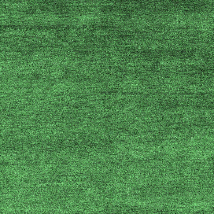 Square Machine Washable Abstract Emerald Green Modern Area Rugs, wshabs4302emgrn