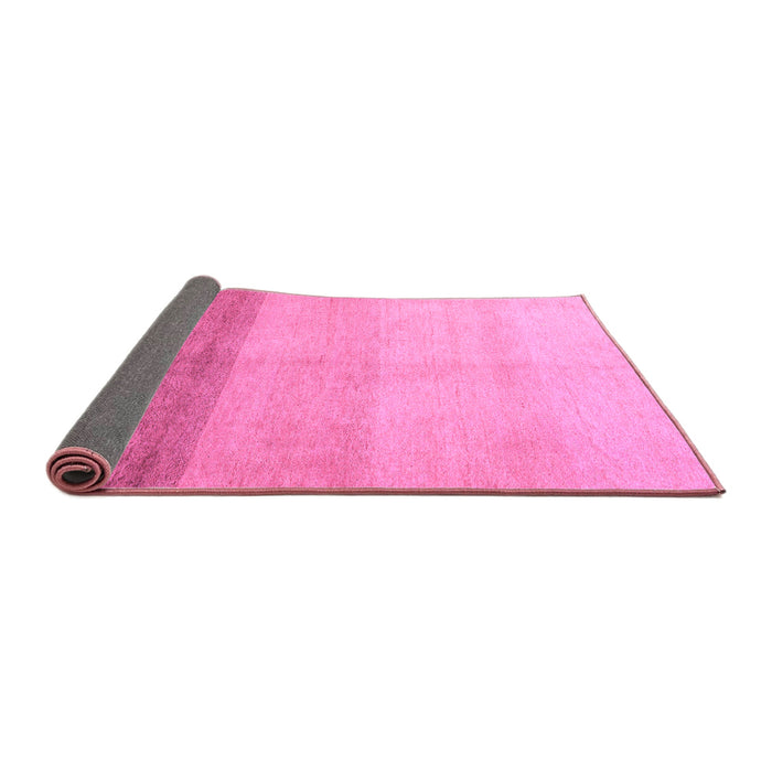 Sideview of Abstract Purple Modern Rug, abs4303pur
