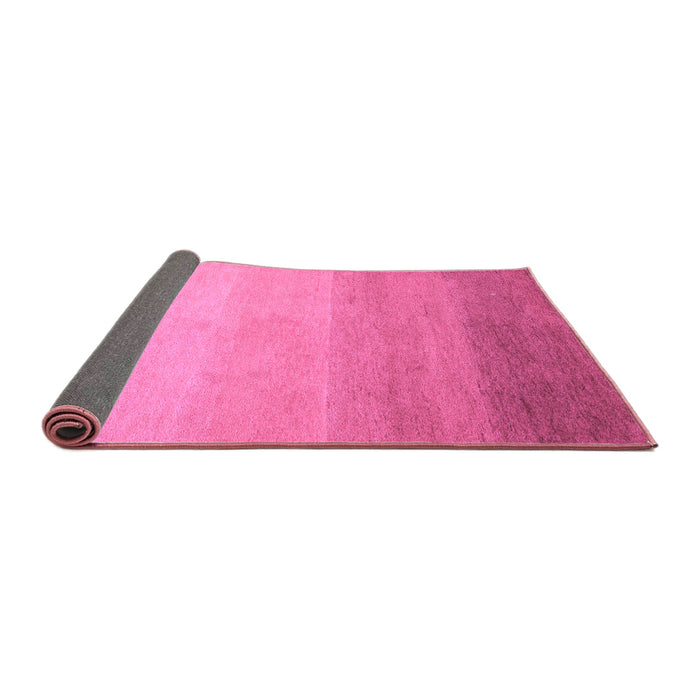 Sideview of Abstract Purple Modern Rug, abs4304pur
