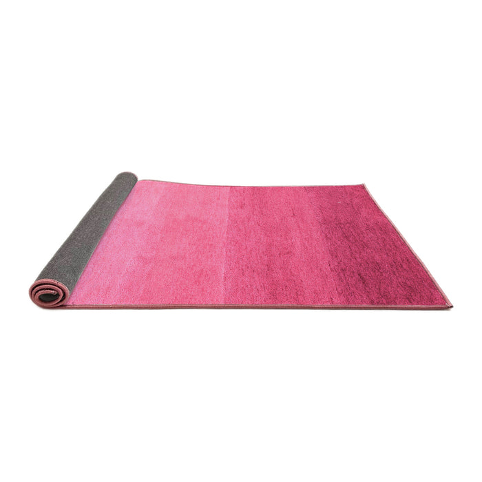 Sideview of Abstract Pink Modern Rug, abs4304pnk