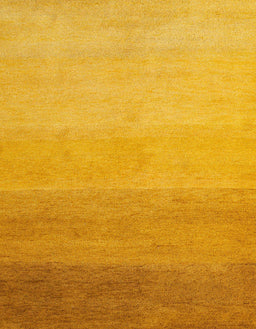 Machine Washable Abstract Deep Yellow Rug, wshabs4304