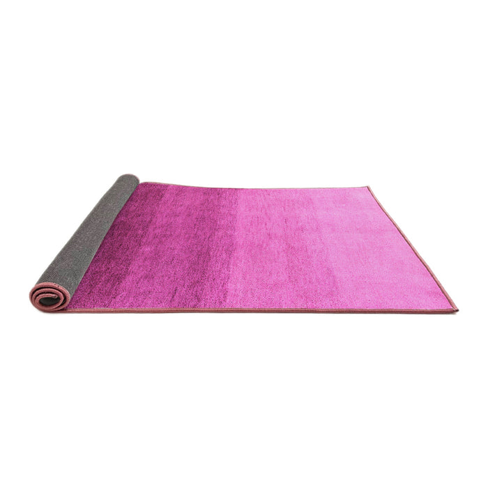 Sideview of Abstract Pink Modern Rug, abs4305pnk