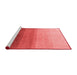 Modern Red Washable Rugs