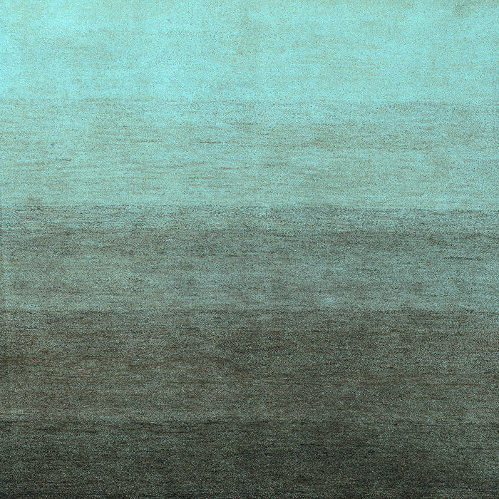 Square Abstract Light Blue Modern Rug, abs4305lblu