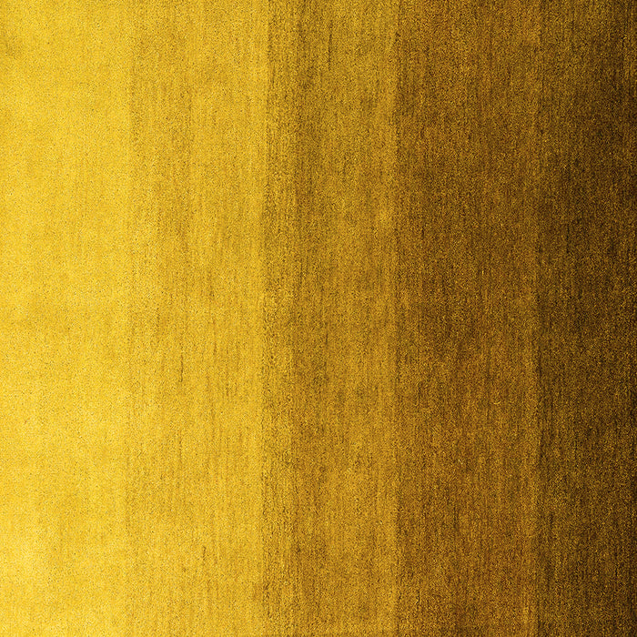 Square Abstract Yellow Modern Rug, abs4305yw