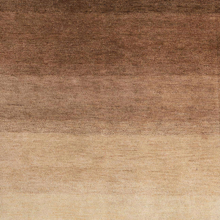 Machine Washable Abstract Saddle Brown Rug, wshabs4305