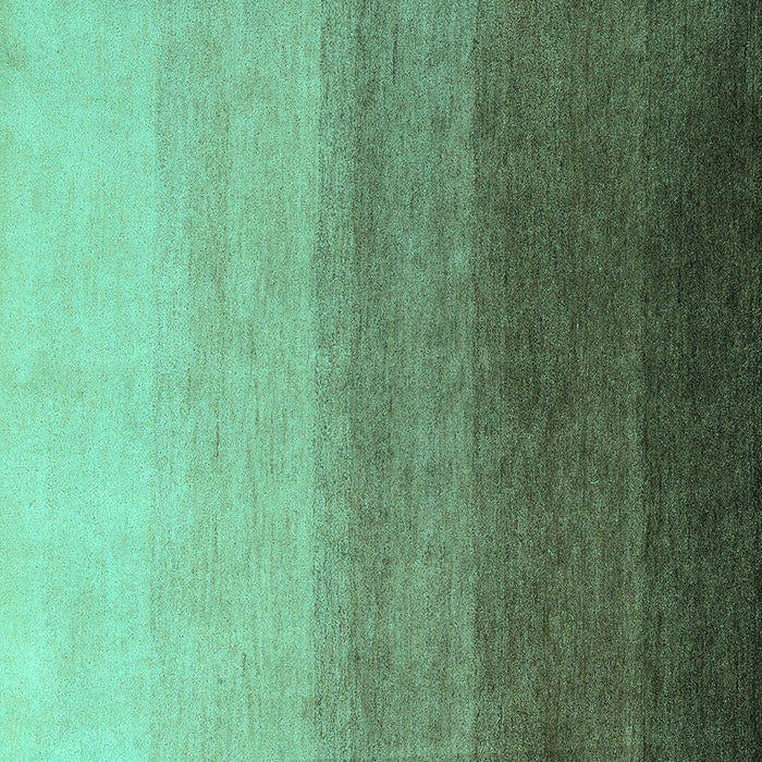 Square Machine Washable Abstract Turquoise Modern Area Rugs, wshabs4305turq