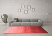 Modern Red Washable Rugs