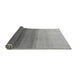 Sideview of Abstract Gray Modern Rug, abs4305gry