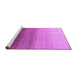 Sideview of Machine Washable Abstract Purple Modern Area Rugs, wshabs4305pur