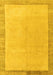 Solid Yellow Modern Rug, abs4306yw