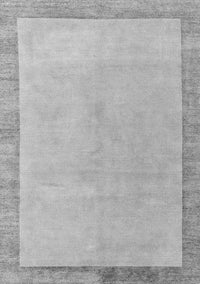 Solid Gray Modern Rug, abs4306gry