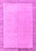 Machine Washable Solid Purple Modern Area Rugs, wshabs4306pur