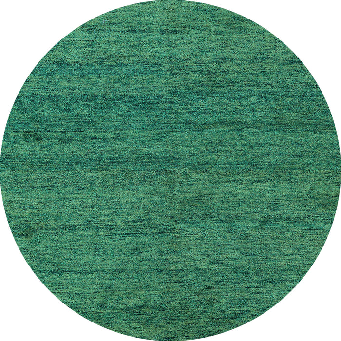 Round Machine Washable Abstract Light Blue Modern Rug, wshabs4307lblu