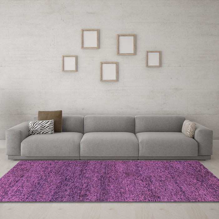 Machine Washable Abstract Purple Modern Area Rugs in a Living Room, wshabs4307pur