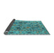 Sideview of Oriental Light Blue Traditional Rug, abs4308lblu