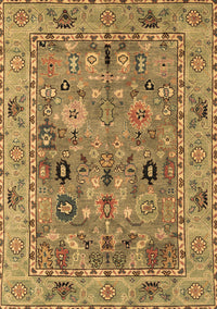 Oriental Brown Traditional Rug, abs4308brn