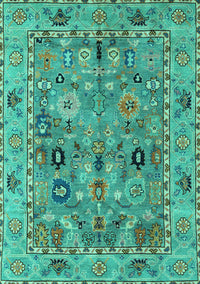 Oriental Turquoise Traditional Rug, abs4308turq