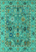 Oriental Turquoise Traditional Rug, abs4308turq