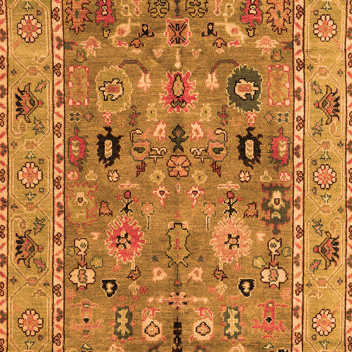Oriental Orange Traditional Rug, abs4308org