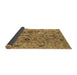 Sideview of Oriental Brown Traditional Rug, abs4308brn