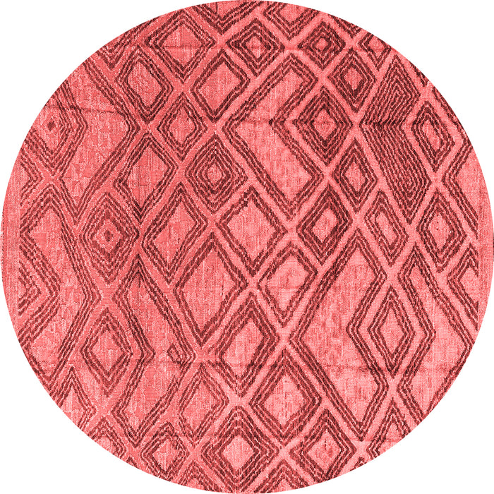 Abstract Red Modern Rug, abs4309red