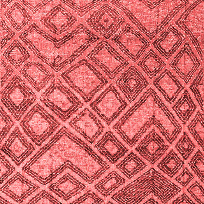 Abstract Red Modern Area Rugs