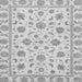 Square Machine Washable Oriental Gray Traditional Rug, wshabs430gry