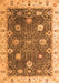 Oriental Orange Traditional Rug, abs4310org