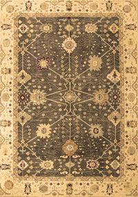 Oriental Brown Traditional Rug, abs4310brn