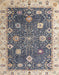 Abstract Carbon Gray Oriental Rug, abs4310