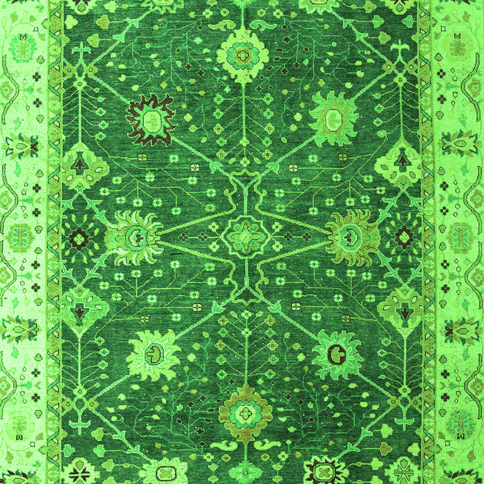 Oriental Green Traditional Rug, abs4310grn