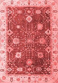 Oriental Red Traditional Rug, abs4310red